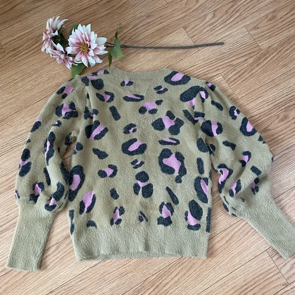 Anthropologie Dolan Left Coast Collection size small cheetah print - Picture 6 of 9